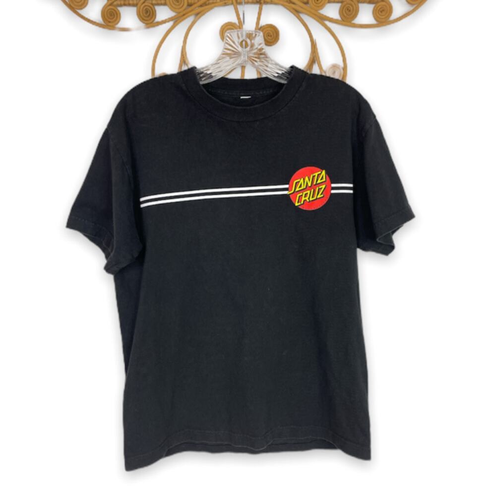 Santa Cruz black short sleeve t-shirt M